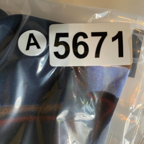 Nine West Blouse Womens XXL Button Up Geometric Career Flowy Top - Picture 16 of 16